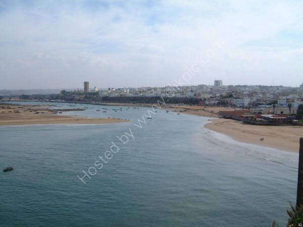 View of Estuary from Oudaia Kasbah, Rabat